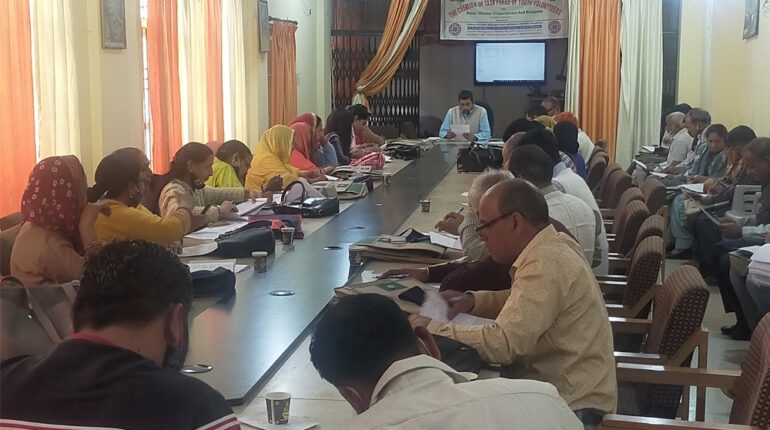 Block Hamirpur Disaster Management Training on 15 March 2021