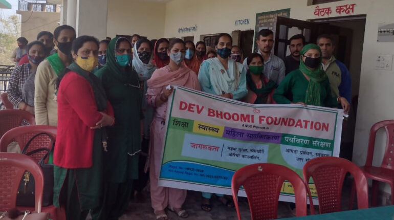 Block Bijhari Disaster Management Training on 25 March 2021
