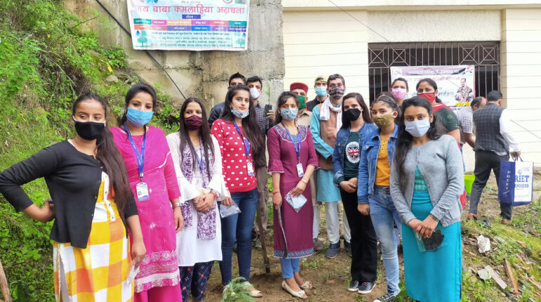 Plantation at Shimla on 14th August 2020