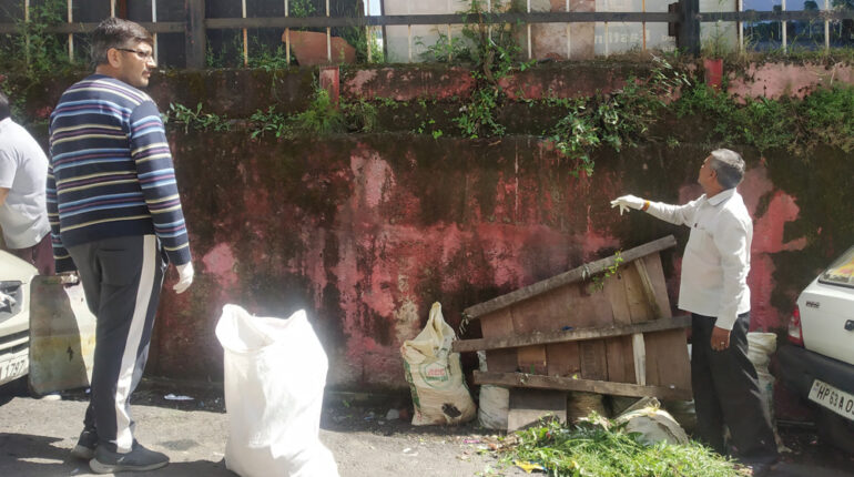 Swachhta Abhyan at SDA Shimla on 2nd October 2019